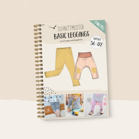 Lybstes - Basic Leggins  - Papierschnittmuster - 56 - 122